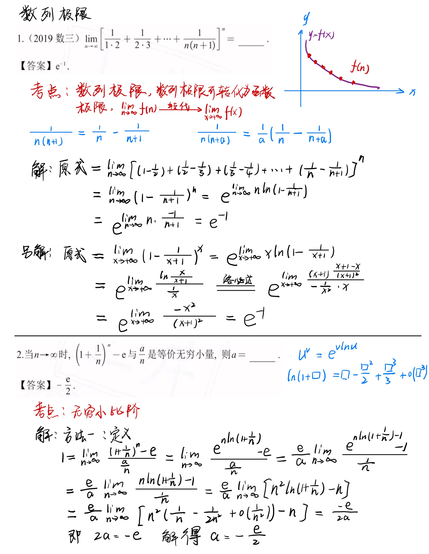 函数、极限和连续