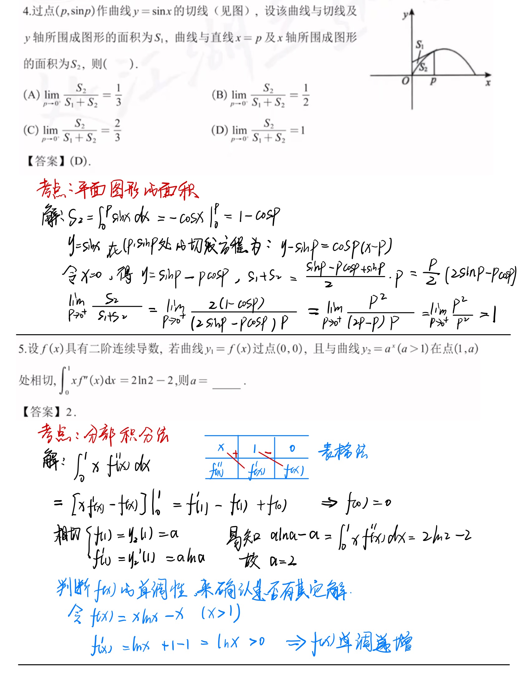 一元函数积分学