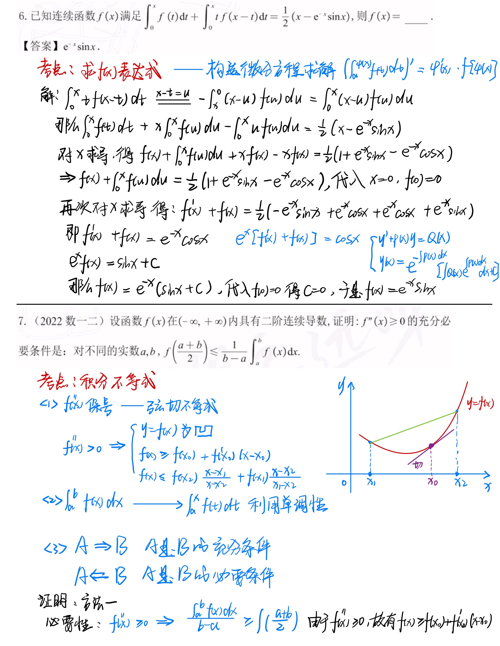 一元函数积分学